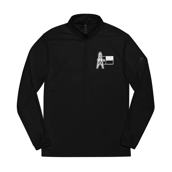 Texas Oil Adidas® Embroidered Quarter-Zip Pullover