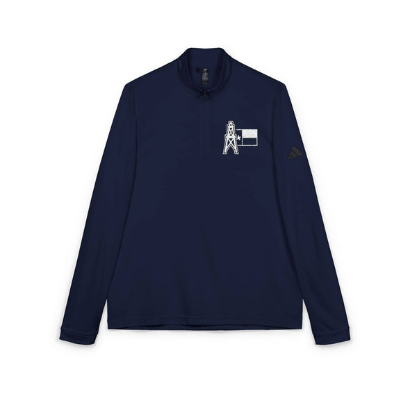 Texas Oil Adidas® Embroidered Quarter-Zip Pullover