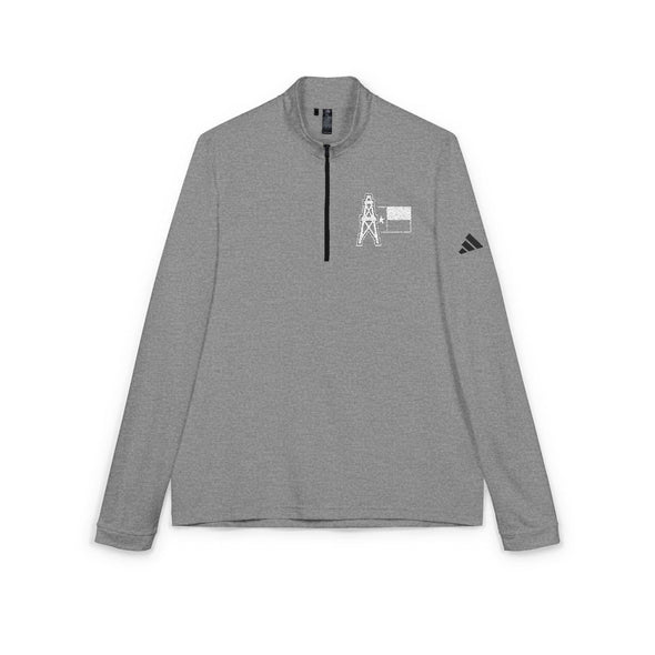 Texas Oil Adidas® Embroidered Quarter-Zip Pullover