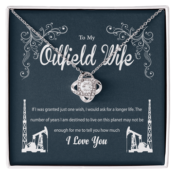 Oilfield Wife - Heart Necklace