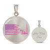 American Oil Pink Necklace