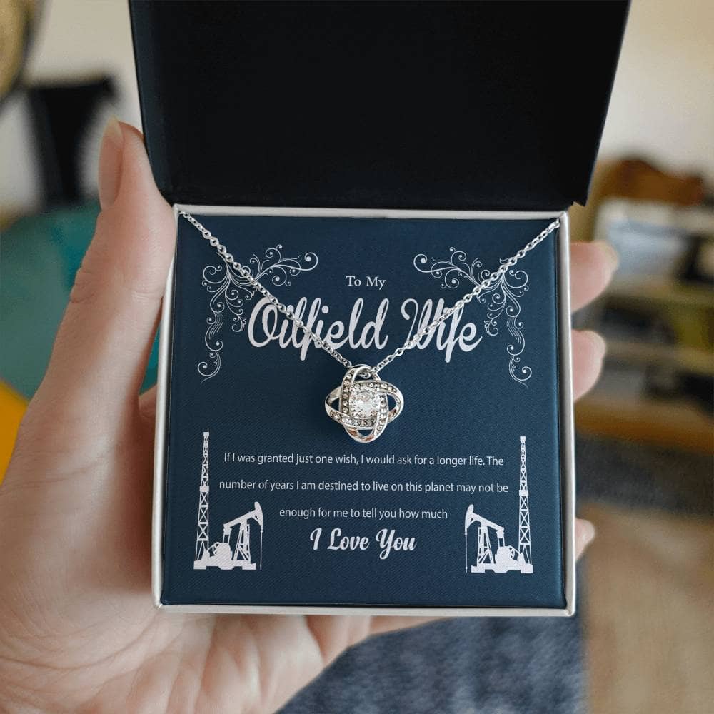 Oilfield Wife - Heart Necklace