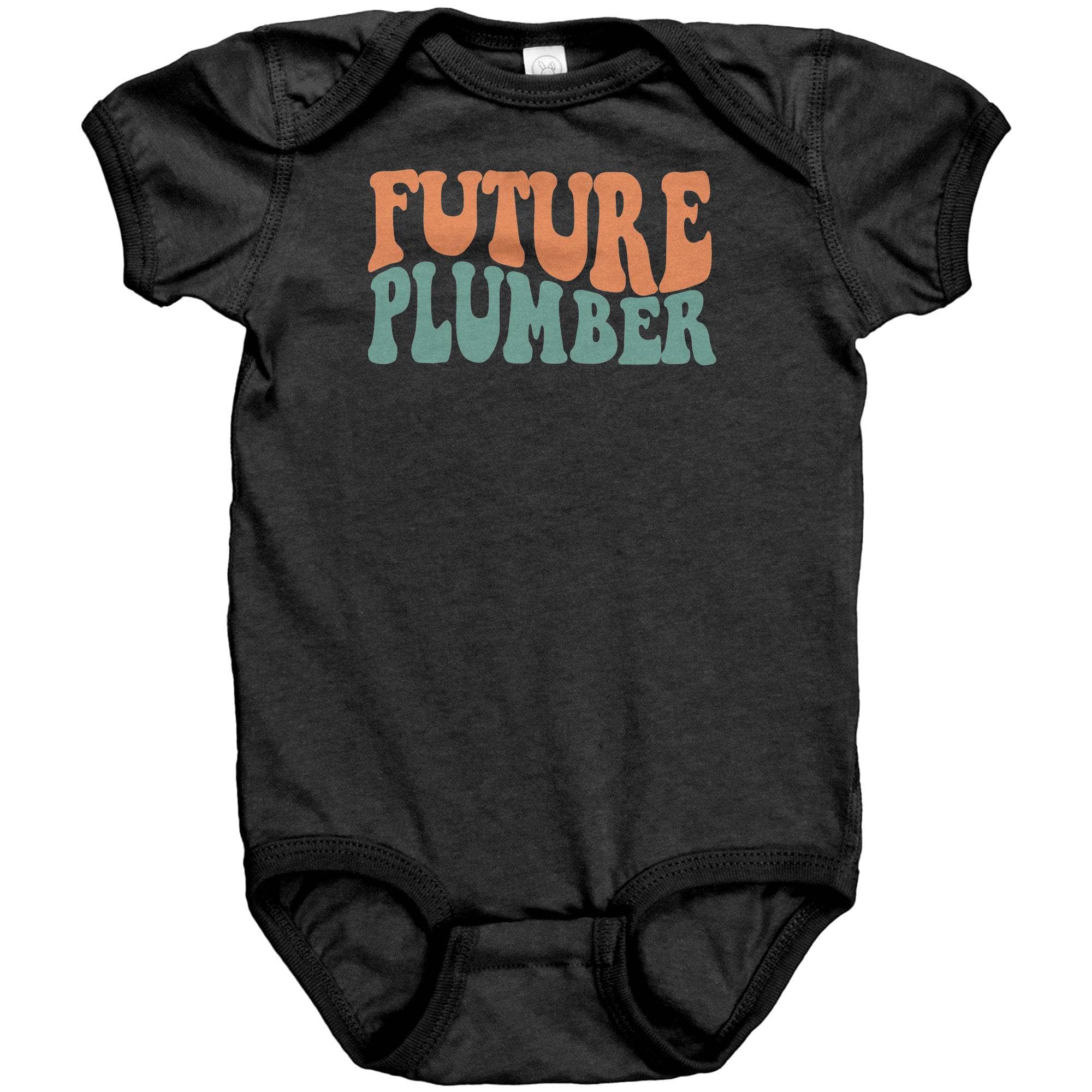 Future Plumber Baby Bodysuit - Where Cuteness Meets Pipeline Dreams!