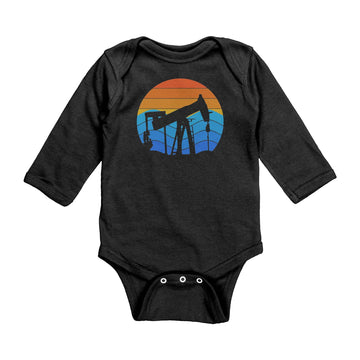 Oilfield Sunrise Baby Bodysuit Longsleeve