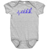 Future Oilfield Worker Infant Baby Bodysuit- Blue