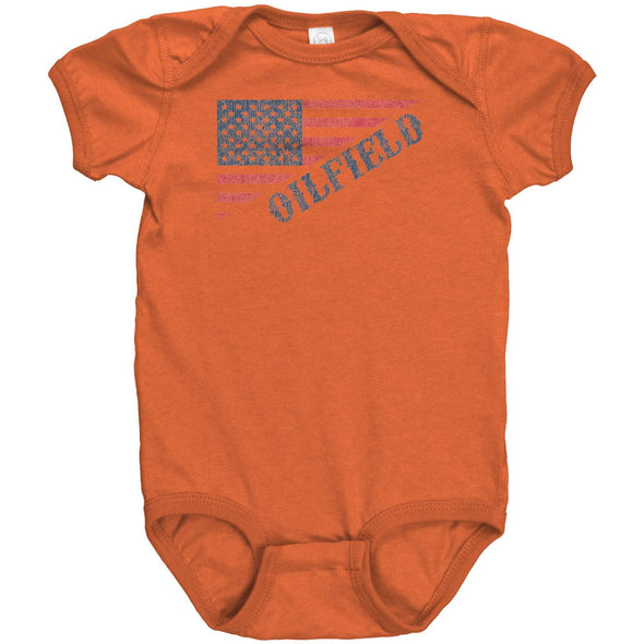 American Oilfield Baby Bodysuit