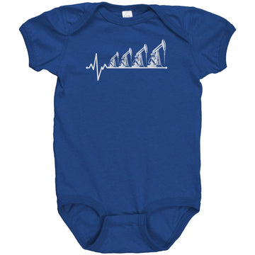 Future Oilfield Worker Infant Baby Bodysuit