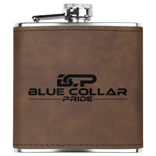 Blue Collar Pride 6oz Flask