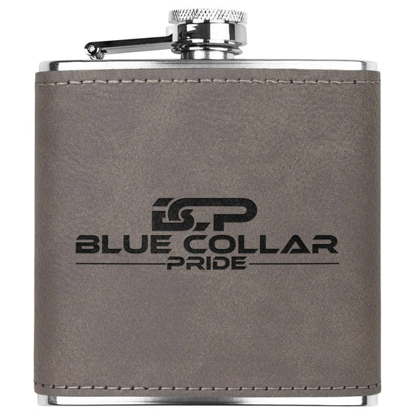 Blue Collar Pride 6oz Flask