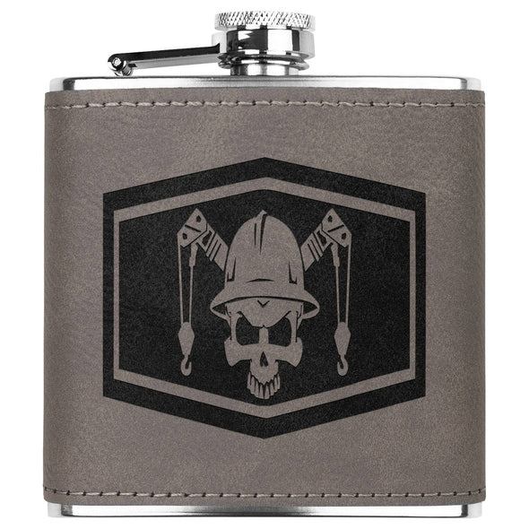 Crane Operator 6oz Flask