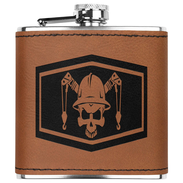 Crane Operator 6oz Flask