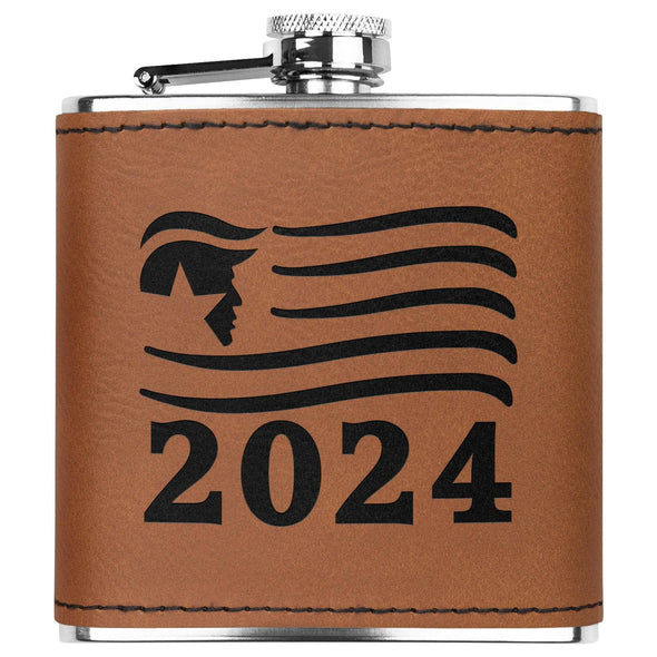 Donald Trump 2024 6oz Flask