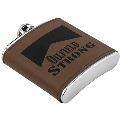 Oilfield Strong 6oz Flask