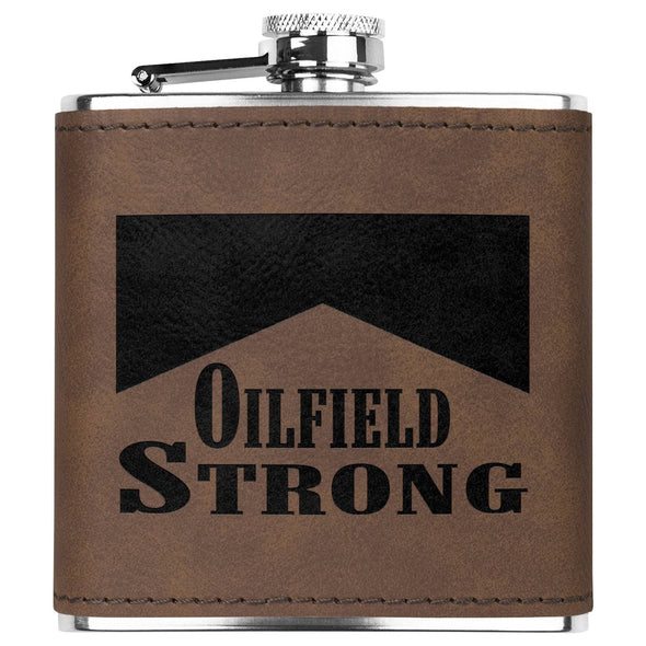 Oilfield Strong 6oz Flask