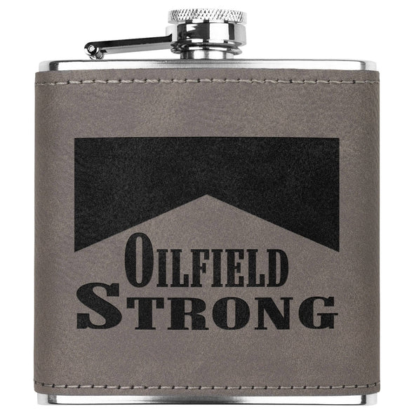 Oilfield Strong 6oz Flask