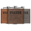 Oilfield Worker Noun - Flask 6oz