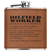 Oilfield Worker Noun - Flask 6oz