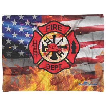 American Firefighter Blanket