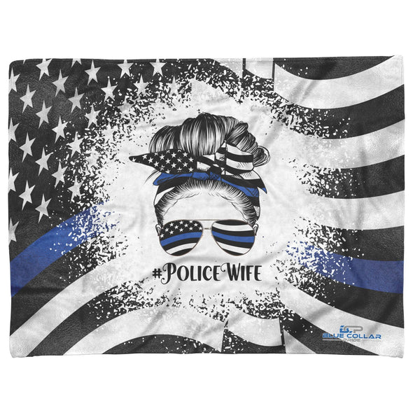Police Wife Blanket
