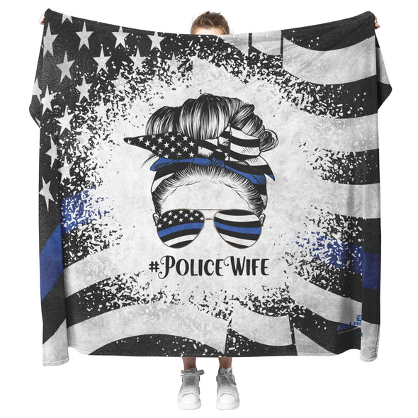 Police Wife Blanket