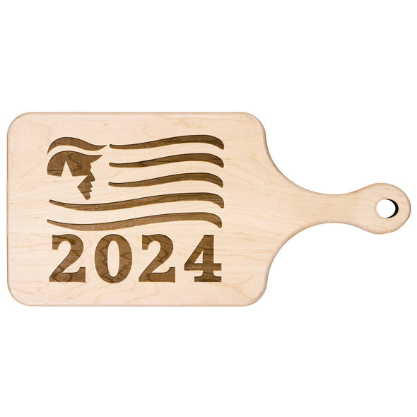 Doanld Trump 2024 Cutting Board with Handle