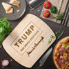 Donald Trump MAGA Cutting Board with Signature