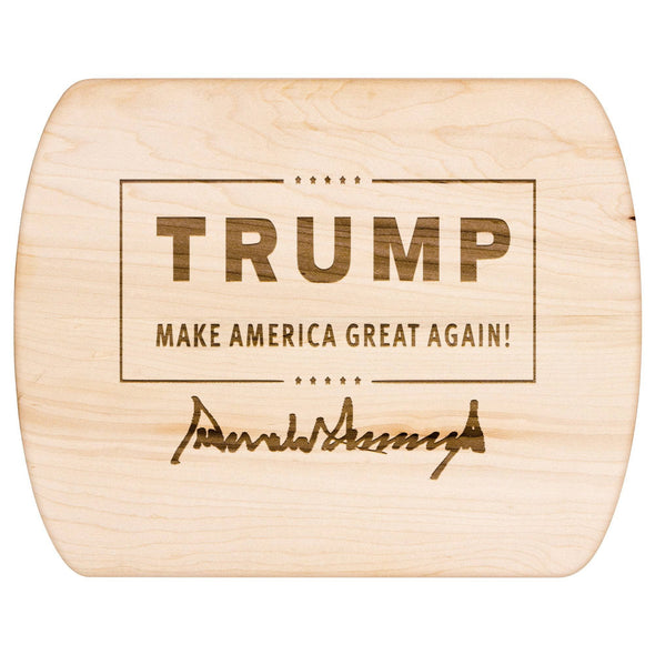 Donald Trump MAGA Cutting Board with Signature