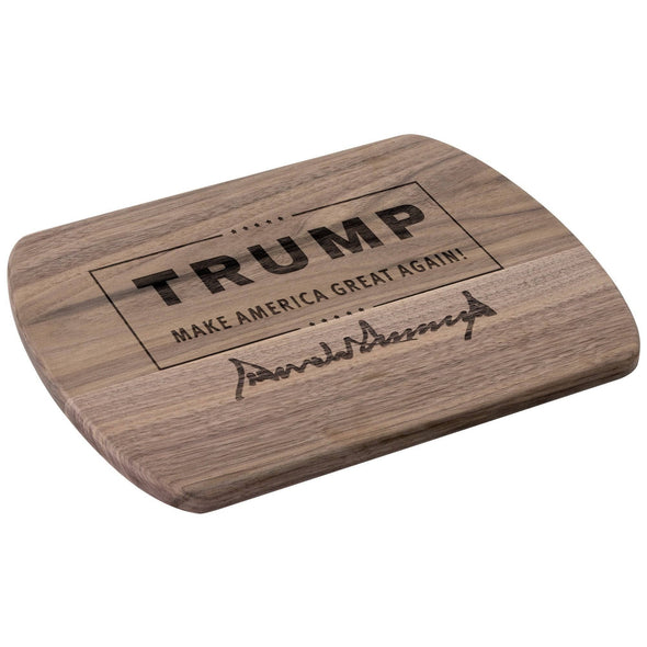 Donald Trump MAGA Cutting Board with Signature