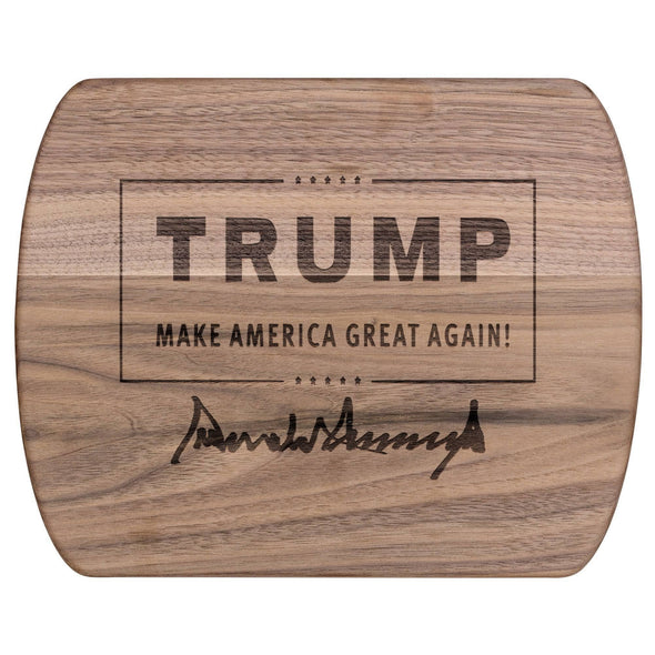 Donald Trump MAGA Cutting Board with Signature