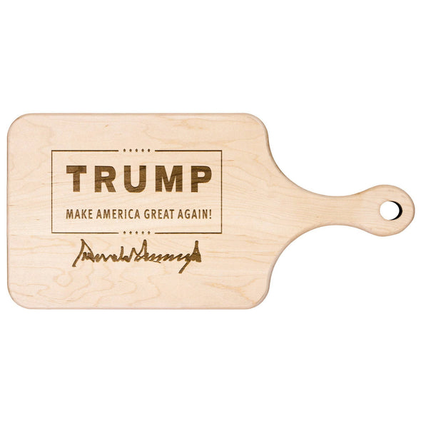 Donald Trump MAGA with Sig Handle Cutting Board