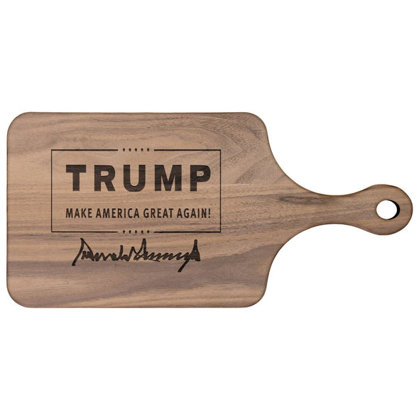 Donald Trump MAGA with Sig Handle Cutting Board