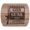 God Guns and Trump Cutting Board