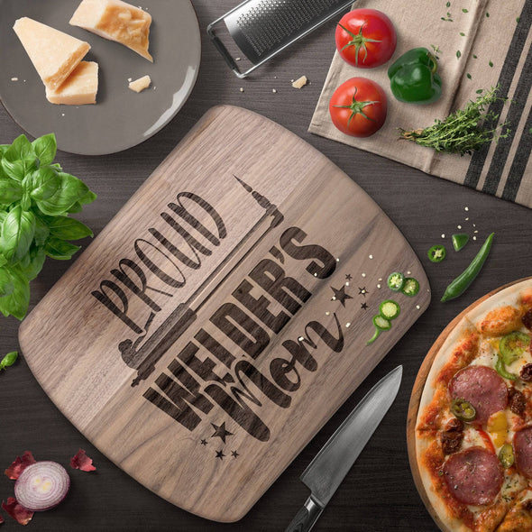 Proud Welder's Mom Cutting Board