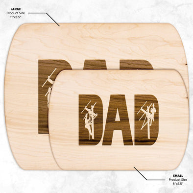 Lineman Dad Cutting Board