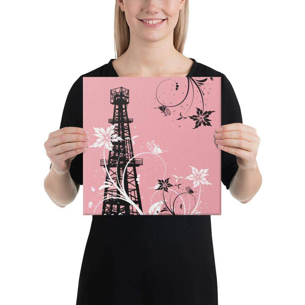 Oilfield Flowers Canvas