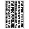 I’M Pro Pipeline Bumper Sticker (2 Pack) Ride