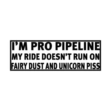 I’M Pro Pipeline Bumper Sticker (2 Pack) Ride