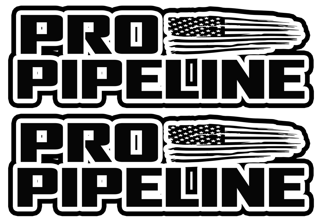 Pro Pipeline Bumper Sticker (2 pack)