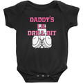 Daddy's lil Drill Bit Onesie (Pink)