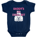 Daddy's lil Drill Bit Onesie (Pink)