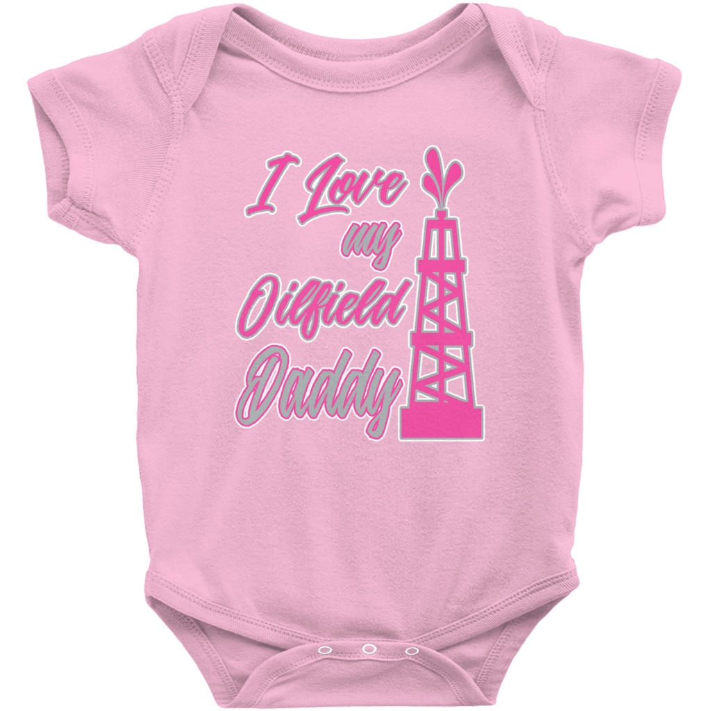 I Love My Oilfield Daddy Onesie