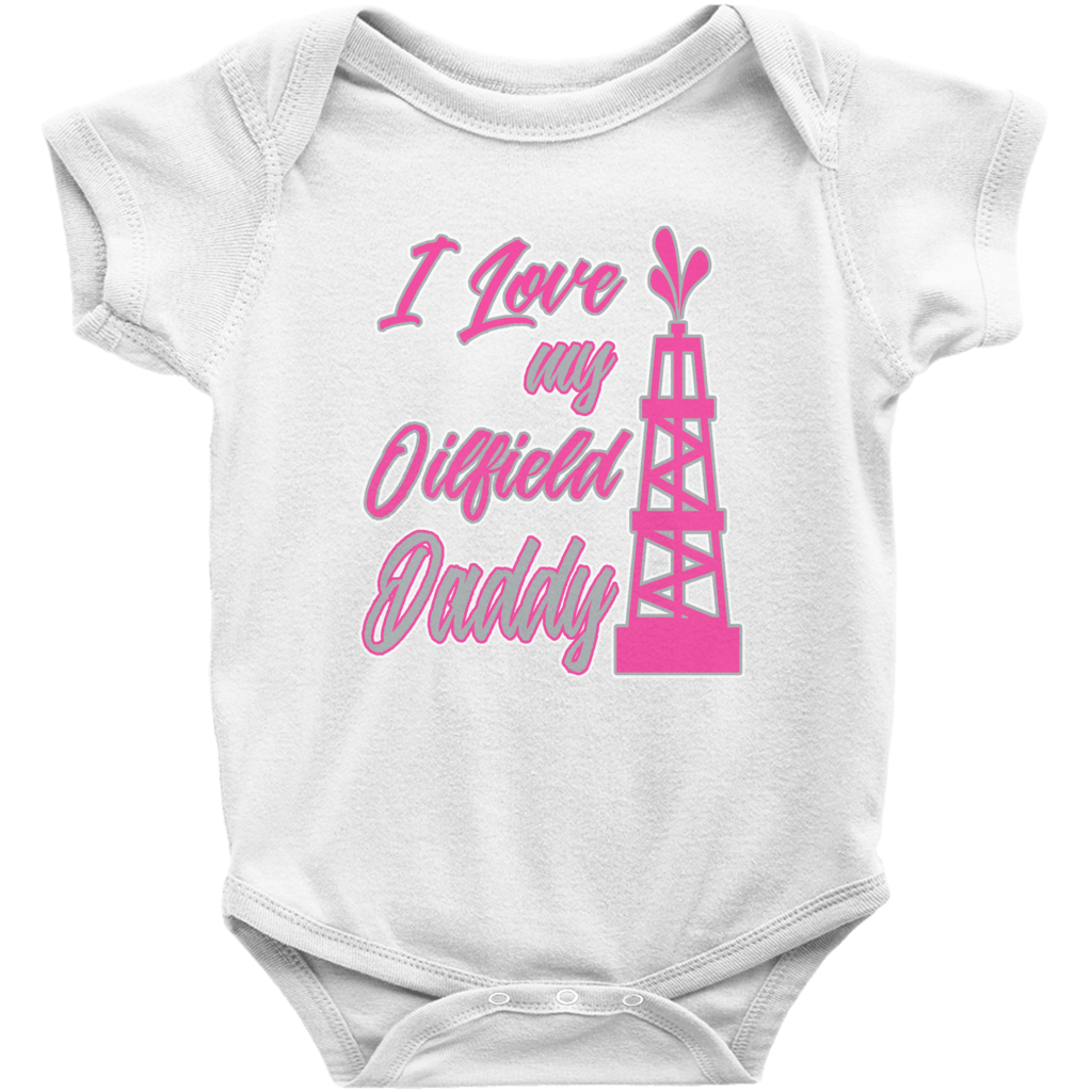 I Love My Oilfield Daddy Onesie