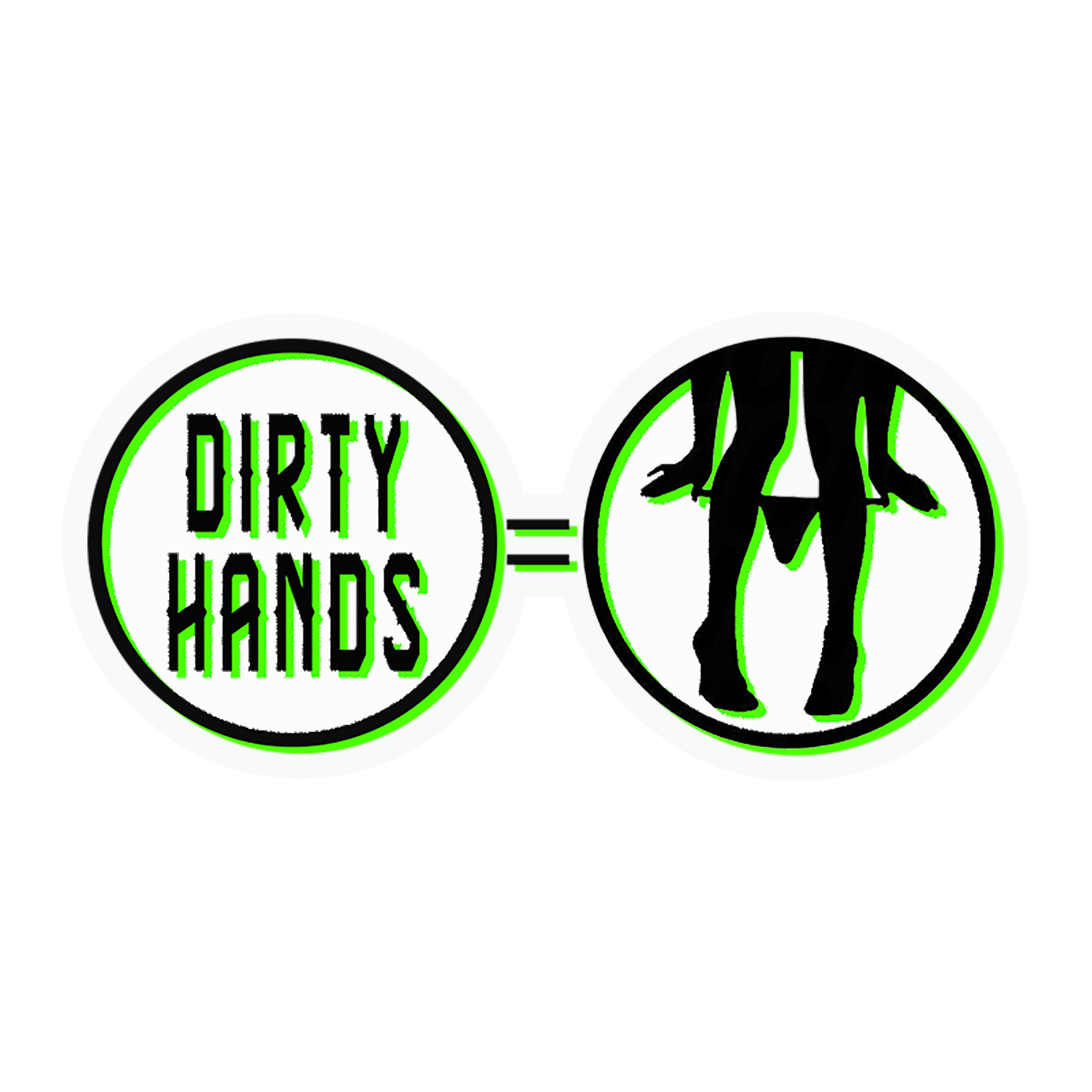 Dirty Hands Dropping Panties Sticker – Blue Collar Pride