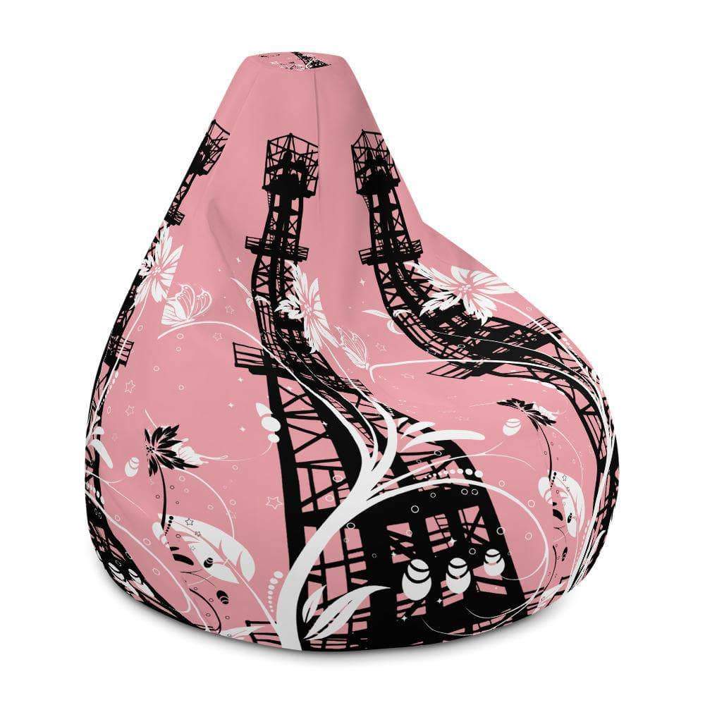 Oilfield Flowers Bean Bag Chair w/ filling