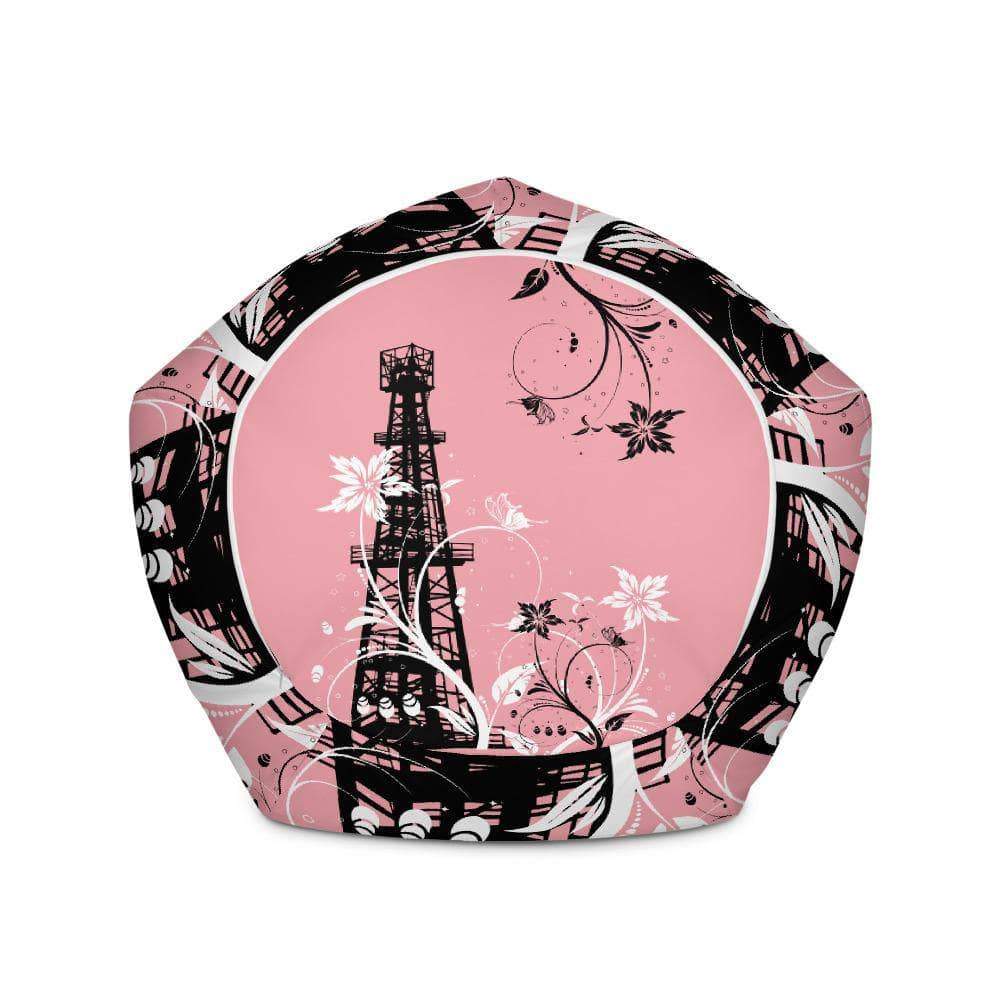 Oilfield Flowers Bean Bag Chair w/ filling