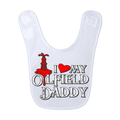 I Love My Oilfield Daddy Baby Bib