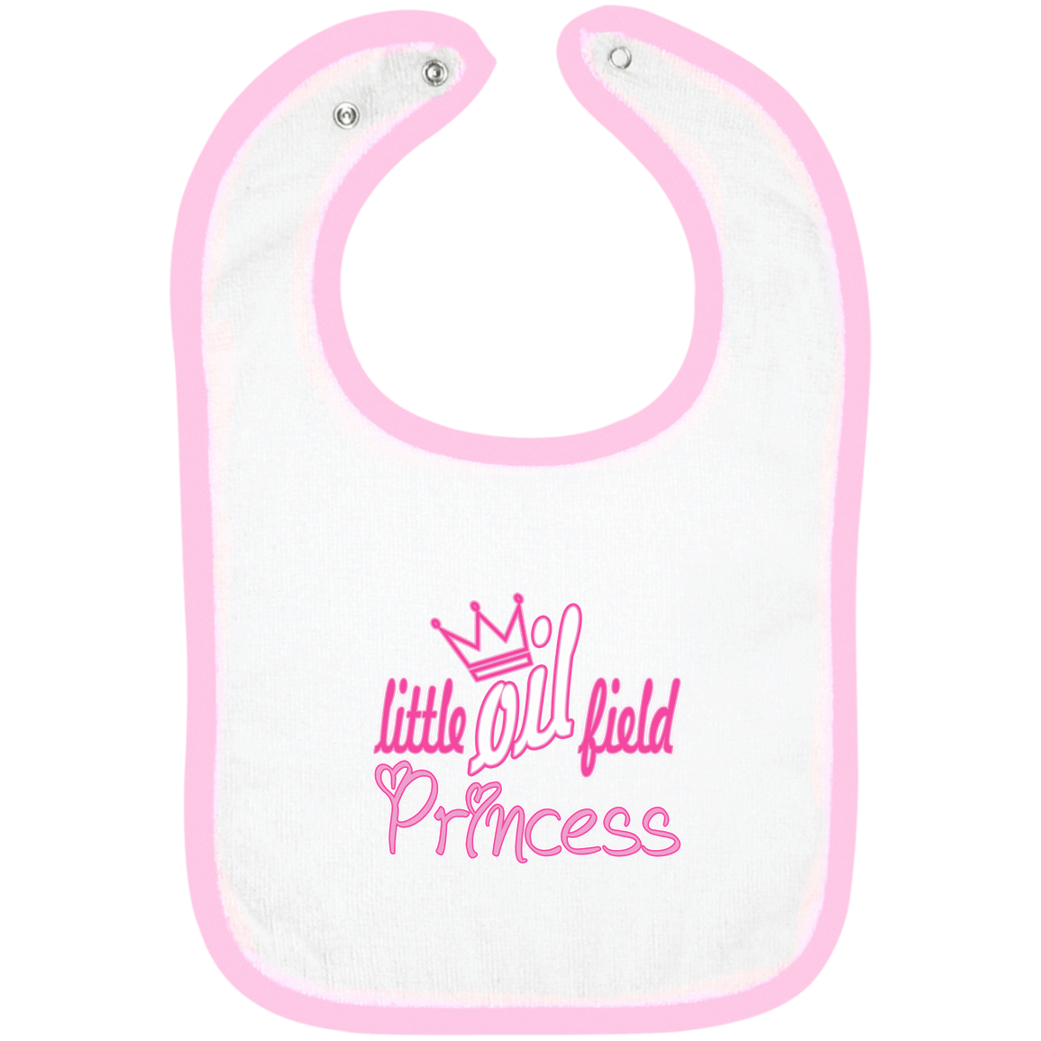 Little Oilfield Princess Bib