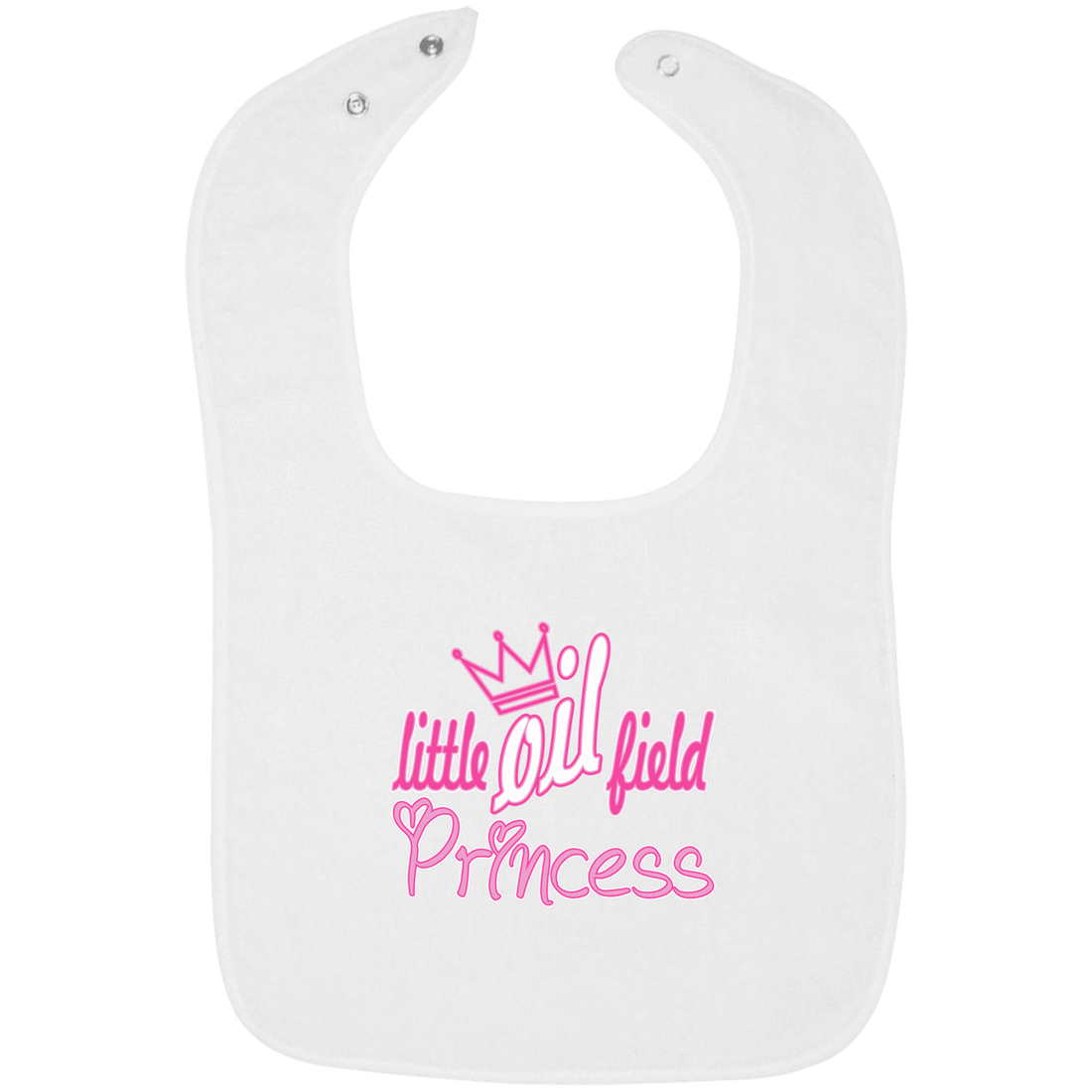 Little Oilfield Princess Bib