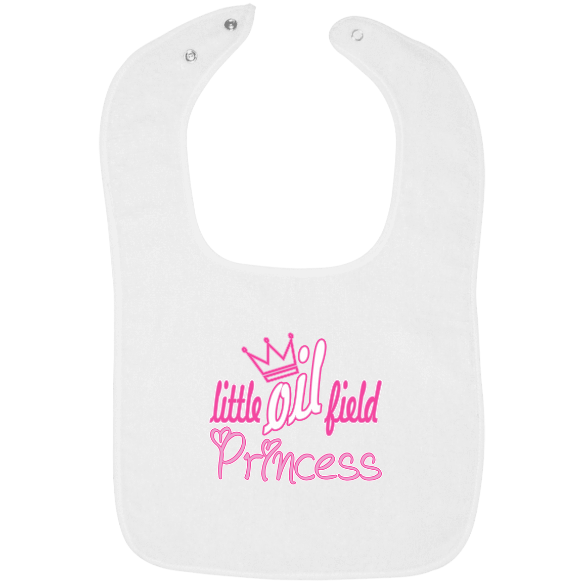 Little Oilfield Princess Bib