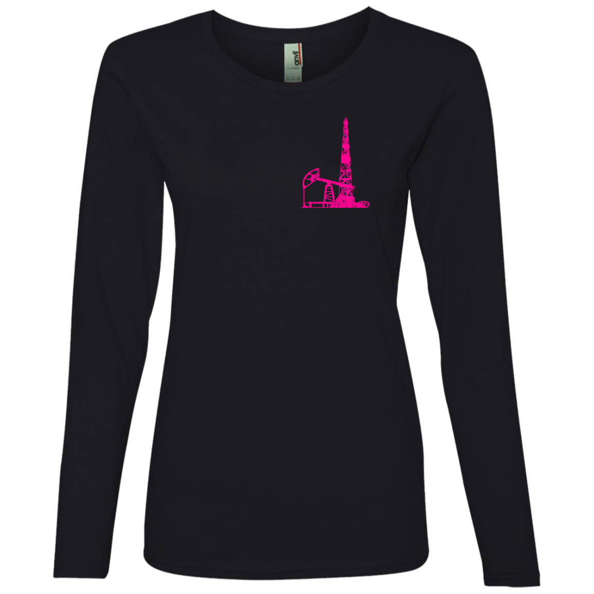 American Oil Pink Front &amp; Back